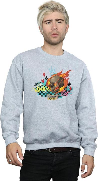 Immagine prodotto Disney Wreck It Ralph Race Skull Felpa Uomo (M)