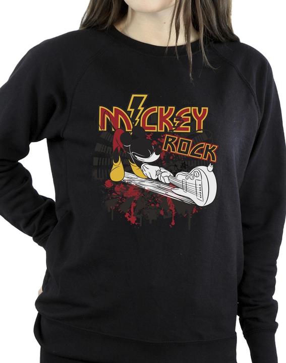 Produktbild Disney Mickey Mouse Smash Guitar Rock Sweatshirt (M)