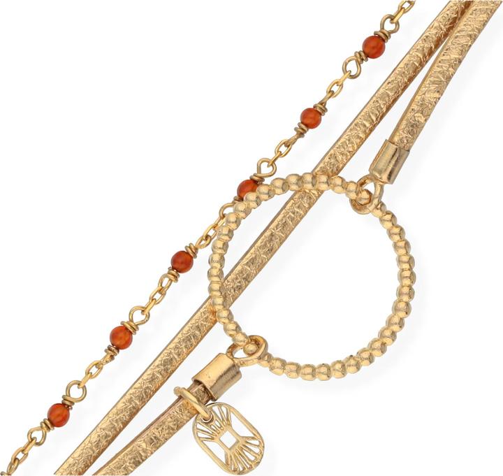 Actual product image Flowers Forzoé Enola (17 cm, Brass Plaqué Or)