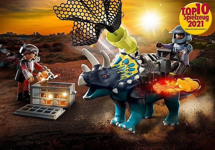 Actual product image Playmobil Triceratops: Riot around the legendary stones (70627, Playmobil dinos)