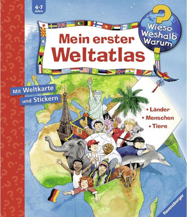 Produktbild Ravensburger Mein erster Weltatlas (Deutsch, Andrea Erne, 2014)