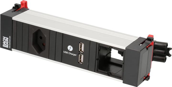 Image du produit Bachmann Bloc d'alimentation intégré CADRE D'ALIMENTATION 1x T13, USB, Custom-ABD Vide (1 x, Type 13, 0.20 m)