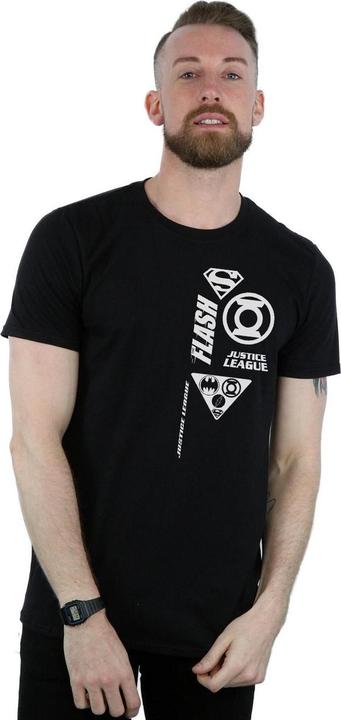 Produktbild Justice League Chest Icons TShirt (XL)