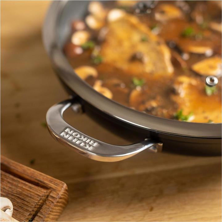 Actual product image Kuhn Rikon Easy Pro Sauté-Pfanne (28 cm, Frying pan, Aluminium, Stainless steel)