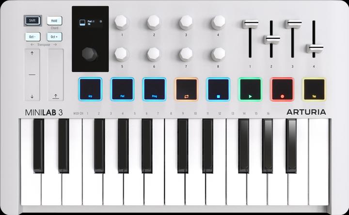 Arturia MiniLab 3 White (Keyboards)