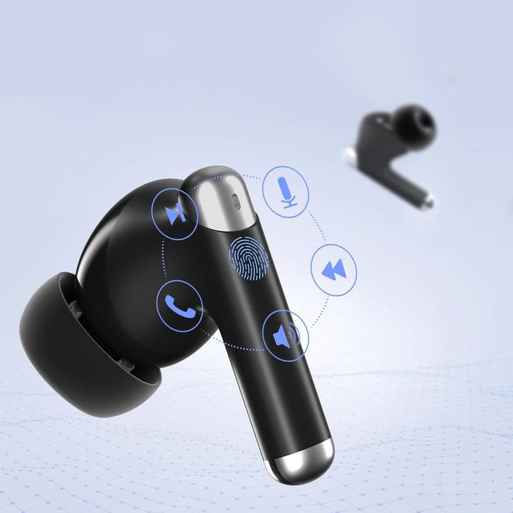 Actual product image Tronsmart TWS Sounfii R4 headphones (black) (7 h, Wireless)