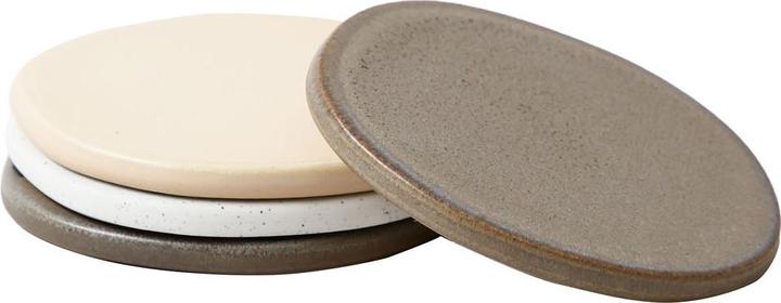 Esmée Set of 4 Ceramic Coasters (4 x, Glass coaster)