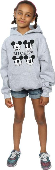 Immagine prodotto Disney Mickey Mouse Four Heads Felpa con Cappuccio Ragazze (116)