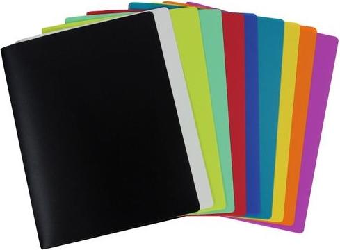 Actual product image Herba-Plastic Ring binder A4 assorted colours 10 pcs. (A4, 10 Piece)