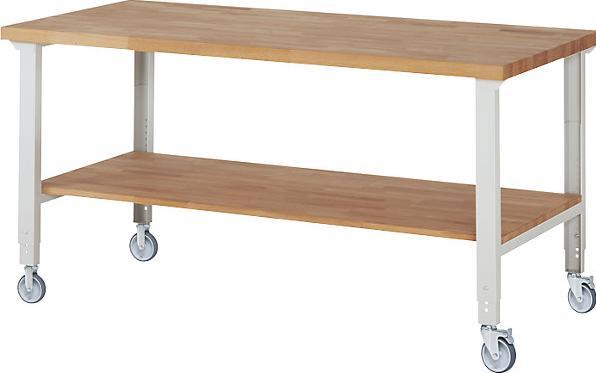 Actual product image eurokraft pro Fahrbare Werkbank Serie 7000 (200 cm, 90 cm)