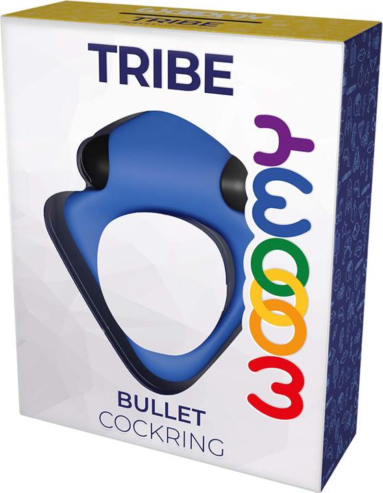 Actual product image Wooomy Bullet Cockring Tribe - (6 cm)