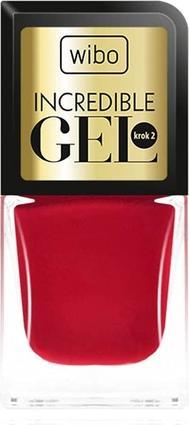 Image du produit Wibo Incredible Gel Gel Lacquer Is Chisel 3 8.5Ml (Rouge, Vernis à ongles effet gel)