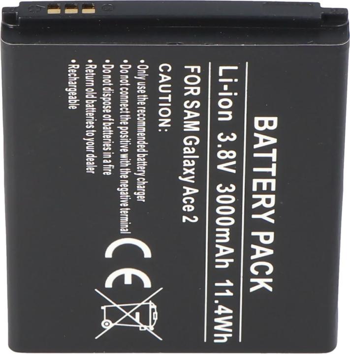 Actual product image Samsung Galaxy Ace 2 battery, GT-I8160, GT-I8160P