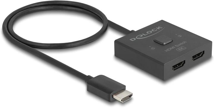 Delock HDMI Switch 2 auf 1 bidirektional 8K