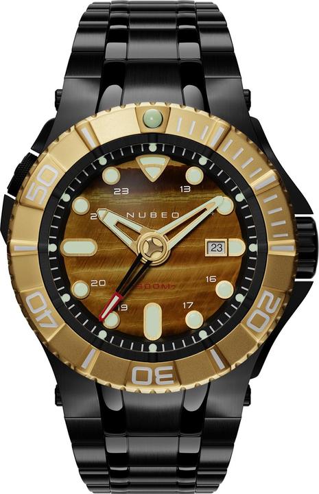Image du produit Nubeo NB-6054-11 Montre homme Manta automatique 54mm 30ATM (Montre de plongée, 54 mm)