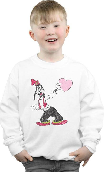 Immagine prodotto Disney Goofy Love Heart Felpa Ragazzi (140, 146)