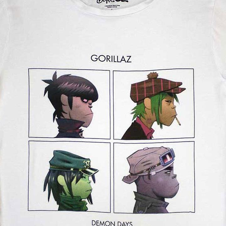 Immagine prodotto Gorillaz Demon Days Maglietta Donna (XXL)