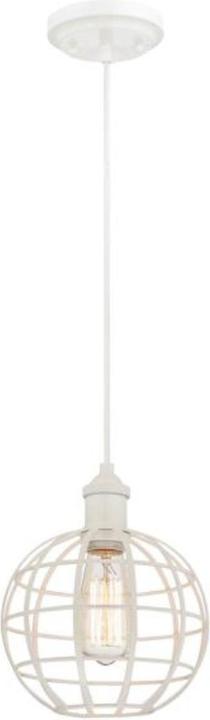 Produktbild Westinghouse Pendelleuchte Kugel Käfig weiss mit 1 Lampe (E27)