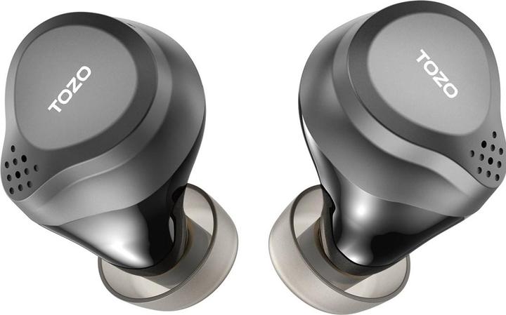 Actual product image Tozo NC7 PRO True Wireless Stereo (TWS) USB Typ-C Bluetooth In-Ear Headset Schwarz (ANC, 13 h, Wireless)