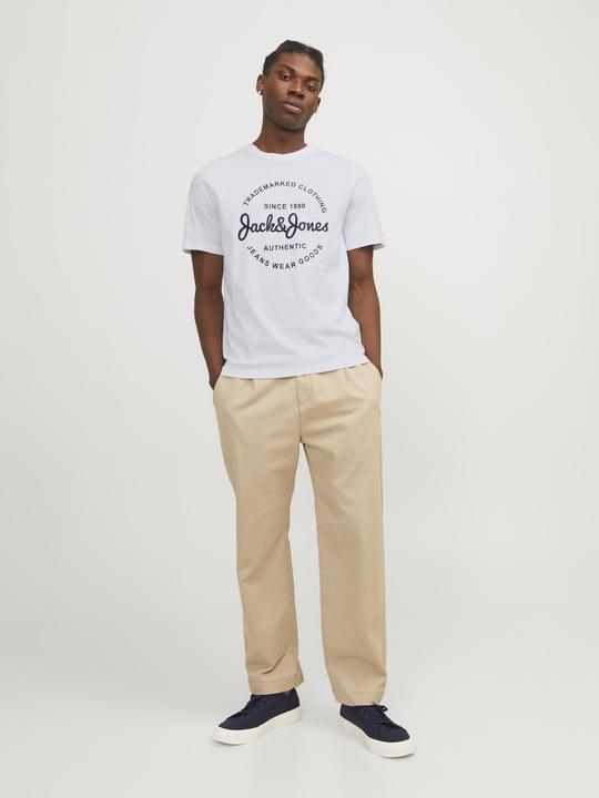 Immagine prodotto Jack & Jones Confezione da 5 pezzi di maglietta stampata a girocollo (XS)