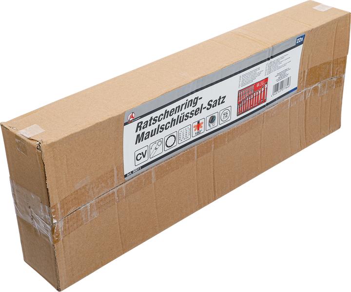 Produktbild BGS Ratschenring-Maulschlüssel-Satz (24 mm, 10  mm, 27 mm, 19 mm, 11 mm, 7 mm, 28 mm, 29 mm, 30 mm, 12 mm, 8 mm, 26 mm, 9 mm, 32 mm, 18 mm, 22 mm, 14 mm, 16 mm, 20 mm, 21 mm, 25 mm, 23 mm, 13 mm, 17 mm, 31 mm, 15 mm, 6 mm)