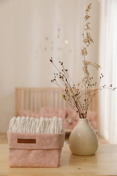 Image du produit Little Dutch Panier à langer petit Wild Flowers Pink TE