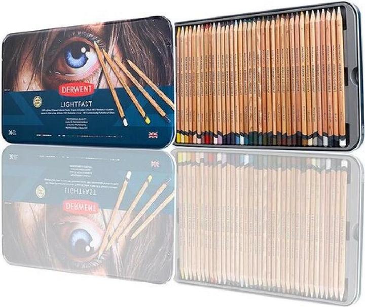 Immagine prodotto Derwent Matite colorate Lightfast, 4 mm, multicolore, 36 pezzi (Multicolore, 36 x)