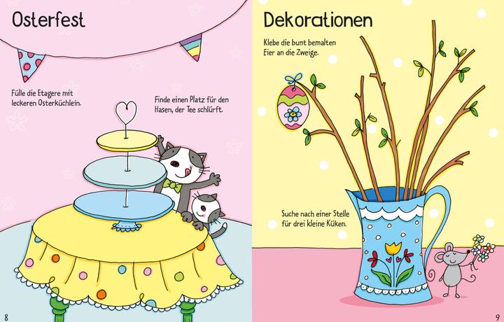 Produktbild Mein erstes Stickerbuch: Ostern (1 x, 27 x 21 cm)