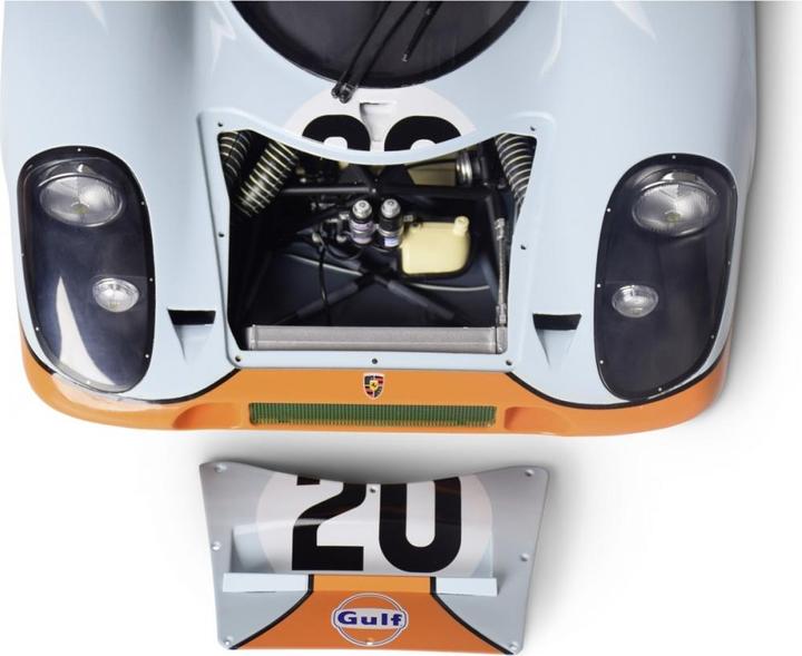 Actual product image 1:8 IXO Porsche 917KH #20 Gulf