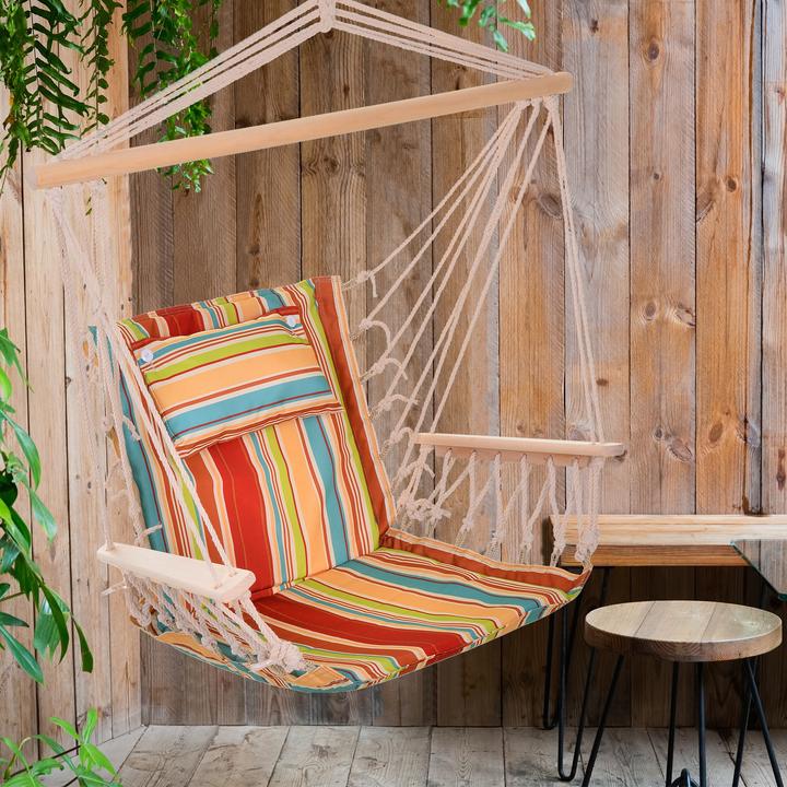 Actual product image Outsunny Hanging chair with pillow (105 kg)