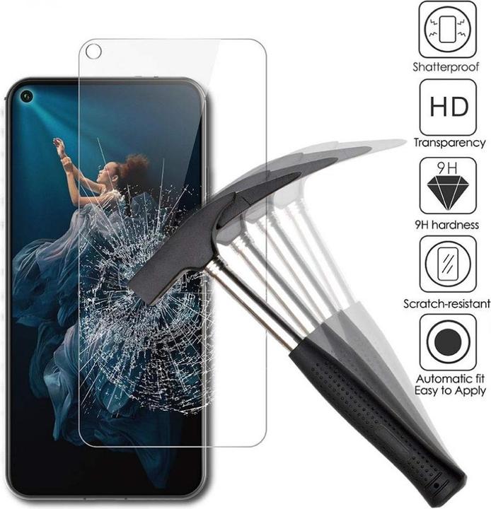 Actual product image Screenguard Honor 20 Pro Protective Glass Film Case Friendly Design (1 Piece, Honor 20 Pro)