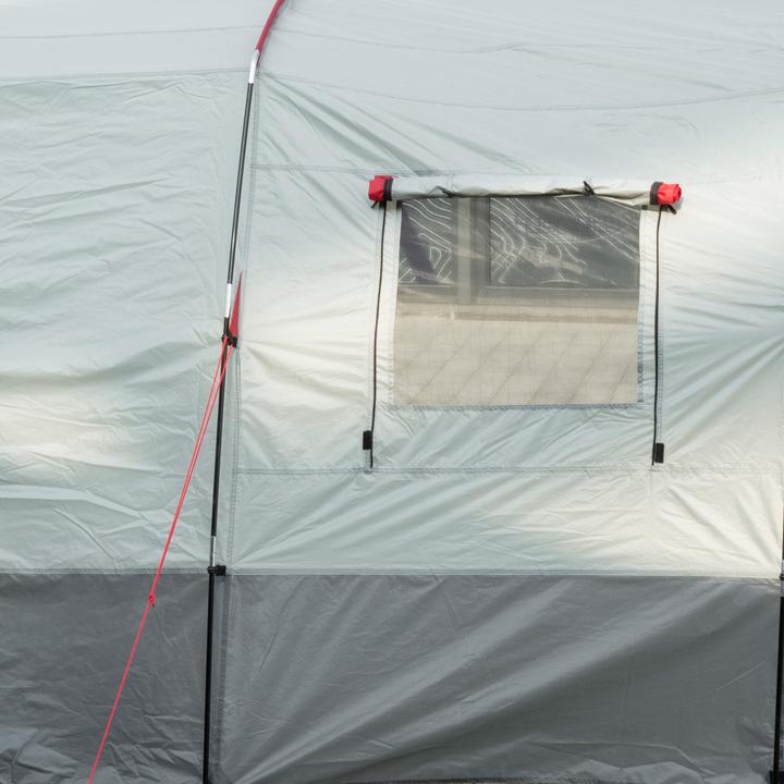 Actual product image Outsunny Camping tent with ground spikes, tensioning ropes and carrying bag (Tunnel tent, 8.50 kg, 8 persons)