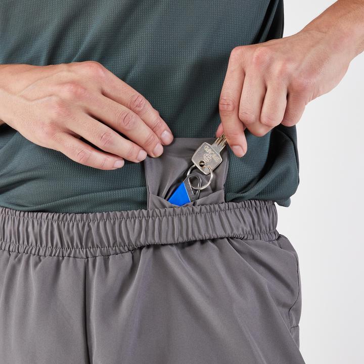Immagine prodotto Kalenji Laufshorts Herren - Run 100 dunkelgrau (M)