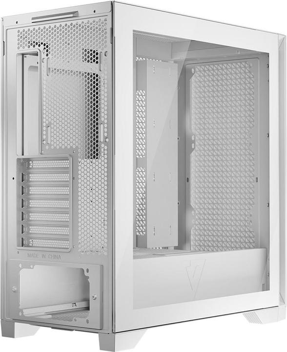 Actual product image Modecom Computer case VOLCANO EXPANSE T MIDI White (mATX, Mini-ITX)