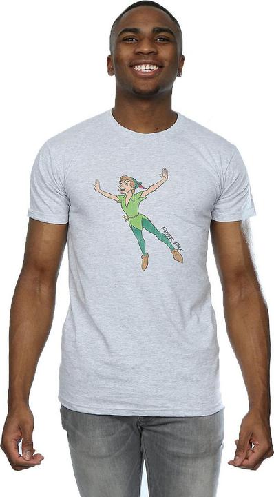Actual product image Disney Mens Classic Flying Heather T-Shirt (XL)
