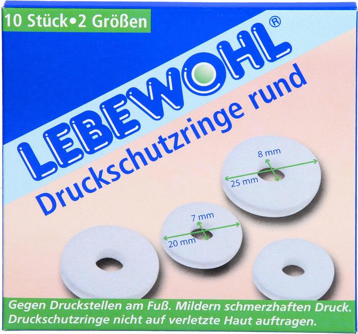 Image du produit Lebewohl DRUCKSCH RINGE RU, 10 pcs. sparadrap