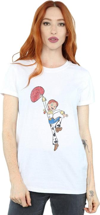Immagine prodotto Disney Toy Story 4 Jessie Jump Pose Maglietta Ampia Donna (4XL)