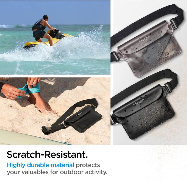Image du produit Spigen Sac de taille étanche universel noir
