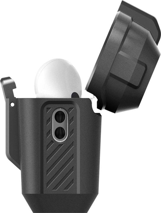 Produktbild Spigen Lock Fit Airpods Pro 1/2 Matte Black (Kopfhörer Tasche)