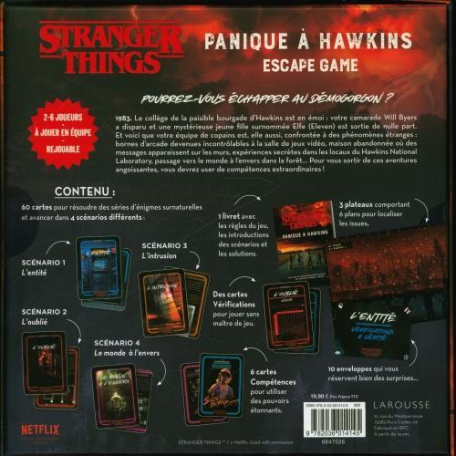 Image du produit NoName STRANGER THINGS - Coffret Escape Game - Panique à Hawkins (Français, Collectif, 2022)