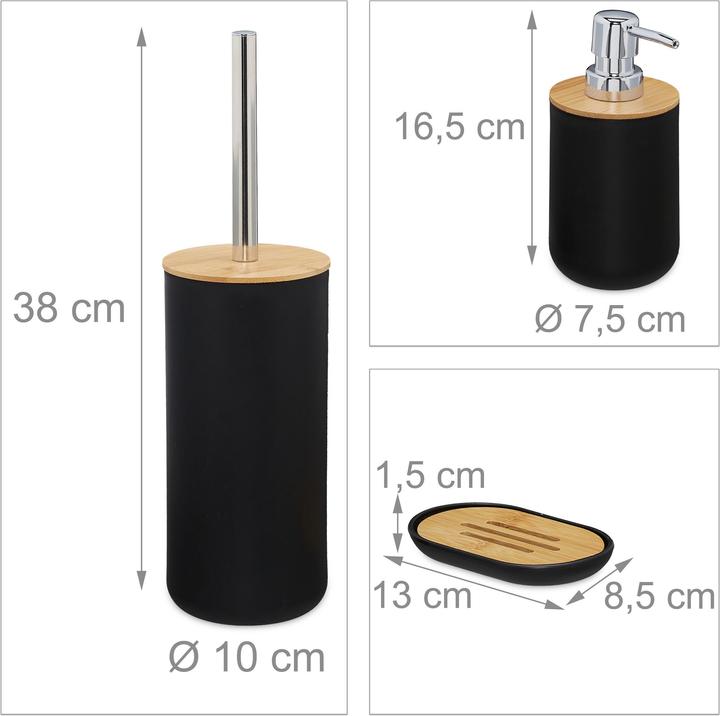 Immagine prodotto Relaxdays . Set da bagno