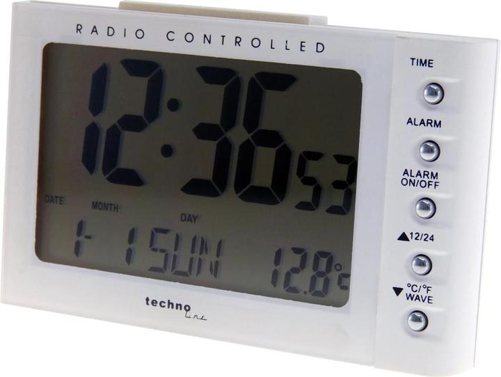 Actual product image Technoline Radio controlled alarm clock WT188 white
