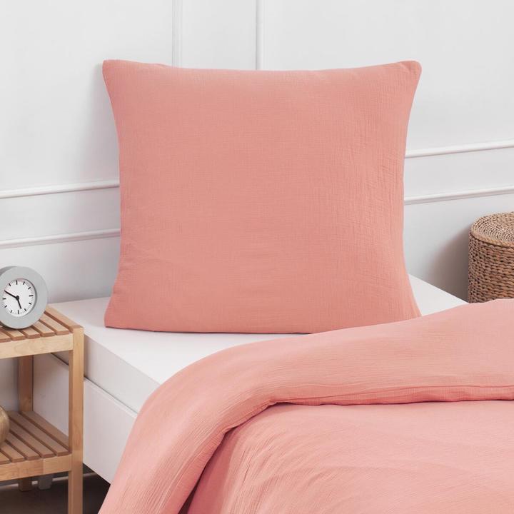 Actual product image Traumschlaf Musselin Uni (Duvet cover, 135x200 cm + 80x80 cm)