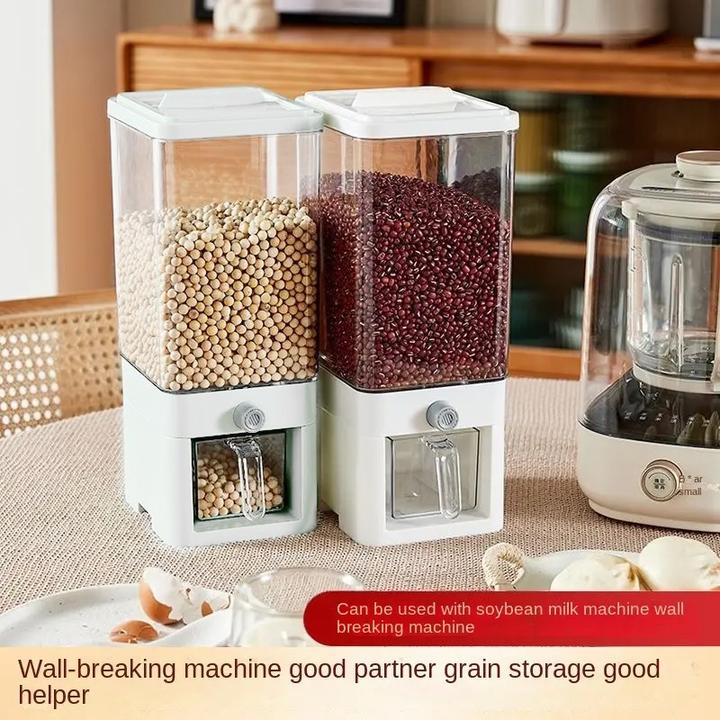 Actual product image ASMI Storage containers, food containers for muesli, rice, pasta, tea, nuts and coffee beans (3.75 l)