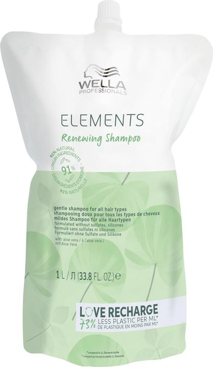 Actual product image Wella Elements (1000 ml, Liquid shampoo)