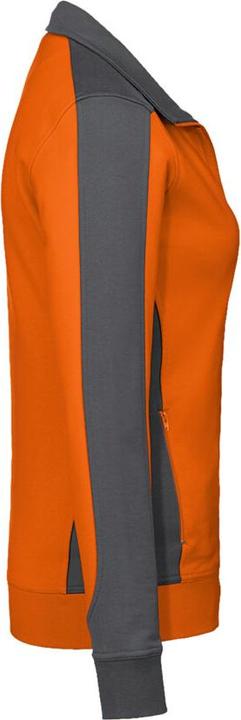 Immagine prodotto Hakro Giacca da donna in felpa a contrasto Performance arancione/antracite. L (L)