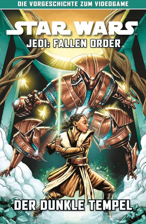 Actual product image Panini Star Wars Comics: Jedi: Fallen Order - Der dunkle Tempel (German, Paolo Villanelli, Thomas Schröder, Matthew Rosenberg, 2020)