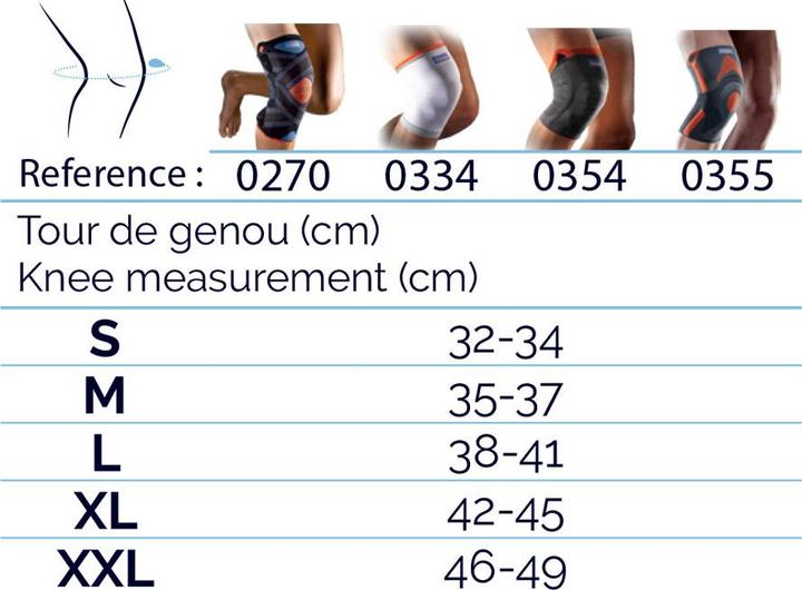 Produktbild Thuasne kniestütze sport (M)