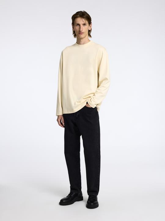 Actual product image Selected Homme 100% cotton top with long sleeves (M)