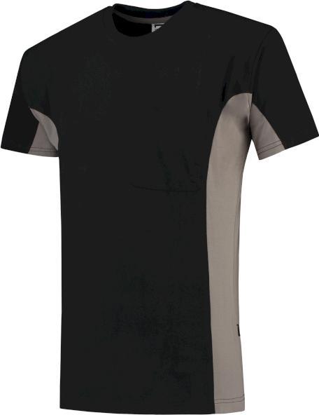 Produktbild Tricorp 102002BlackLime3XL T-Shirt Bicolor Borstzak (3XL)